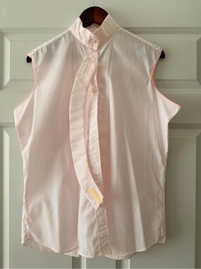 Sleeveless Light Pink English Riding Shirt